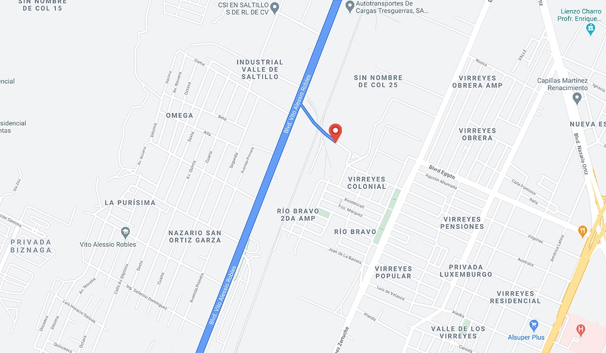 Mapa para entrada y salida de mercancía