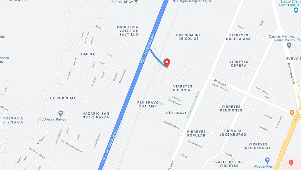 Mapa para entrada y salida de mercancía